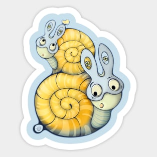 8 Snails / original Sticker
